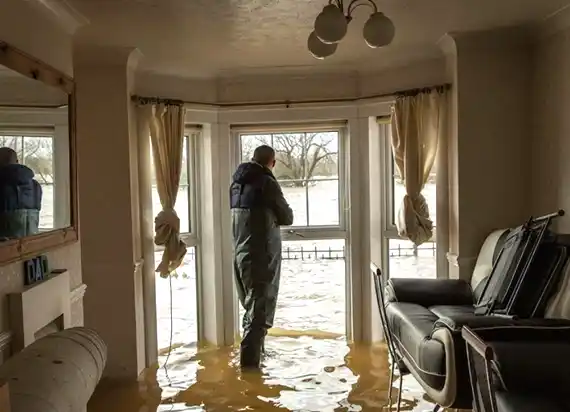water damage restoration service Okawville